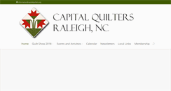 Desktop Screenshot of capitalquilters.org